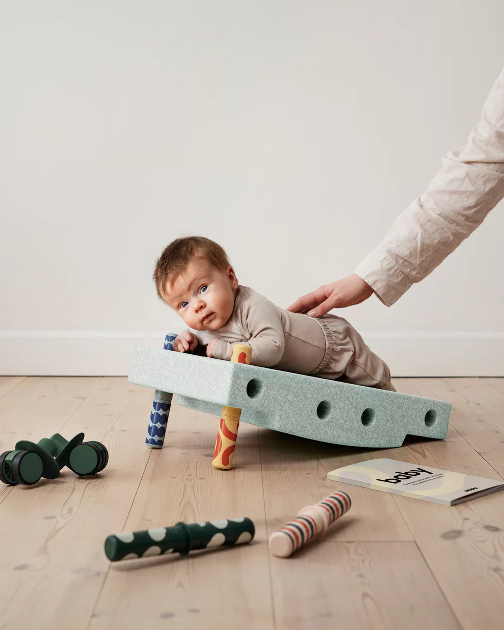 Modu - Activiteitenspeeltje BabySet | Ocean Mint / Forest Green - Image 3