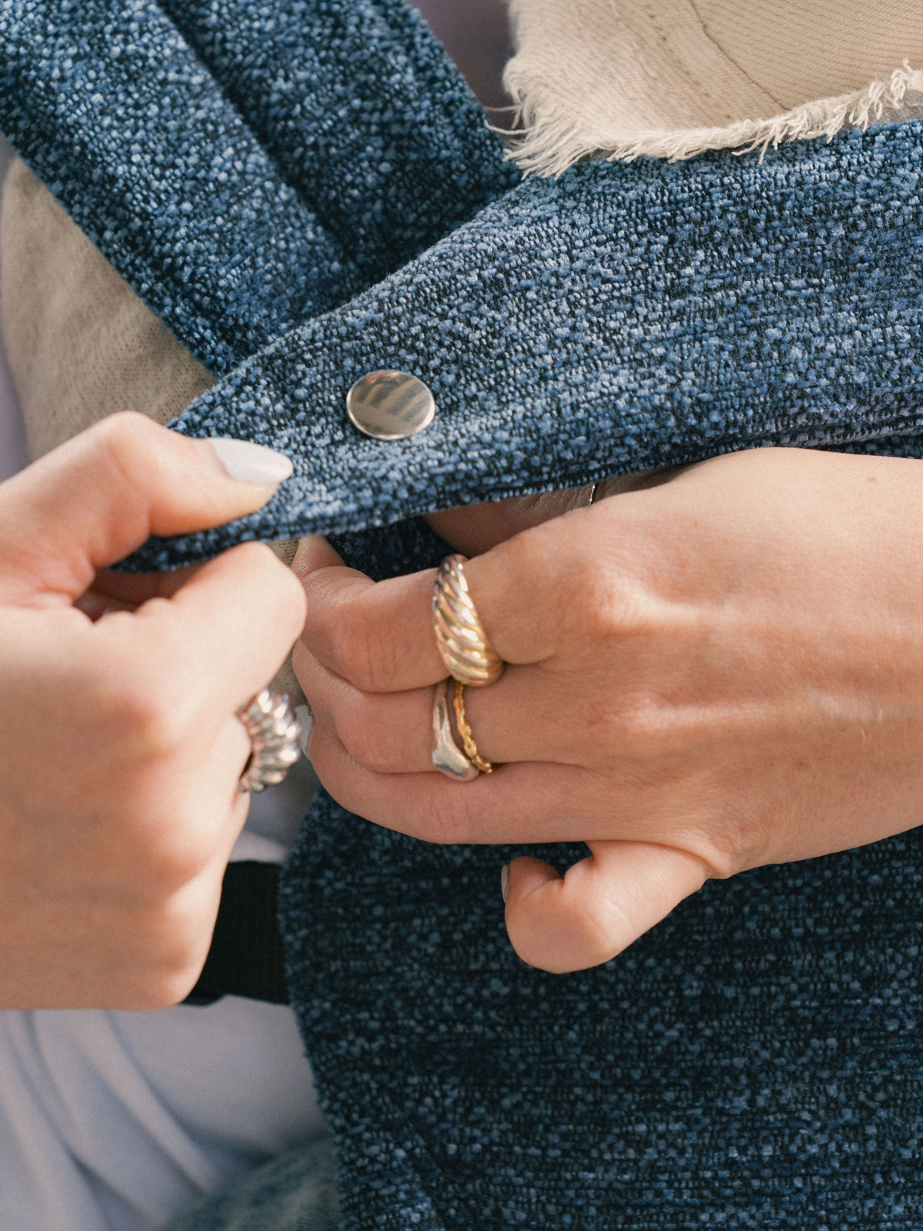 Monkose - Draagzak Heiwa | Textured Navy - Image 4