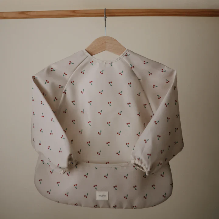 Mushie – Mouwslab Cherries | Lange Mouwen - Image 3