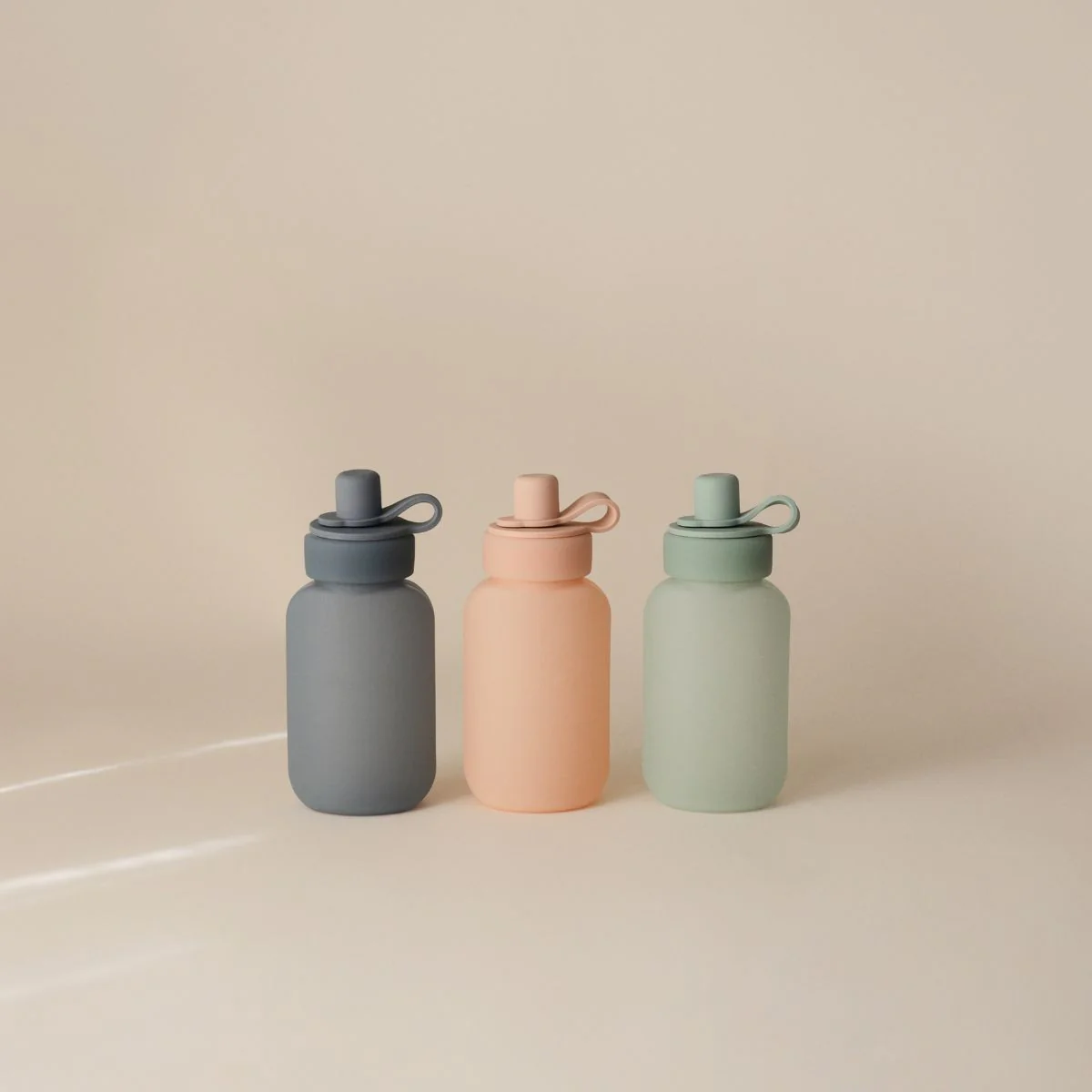 Mushie - Silicone Knijpzakje / Drinkfles Puree Pouch | Blush - Image 4