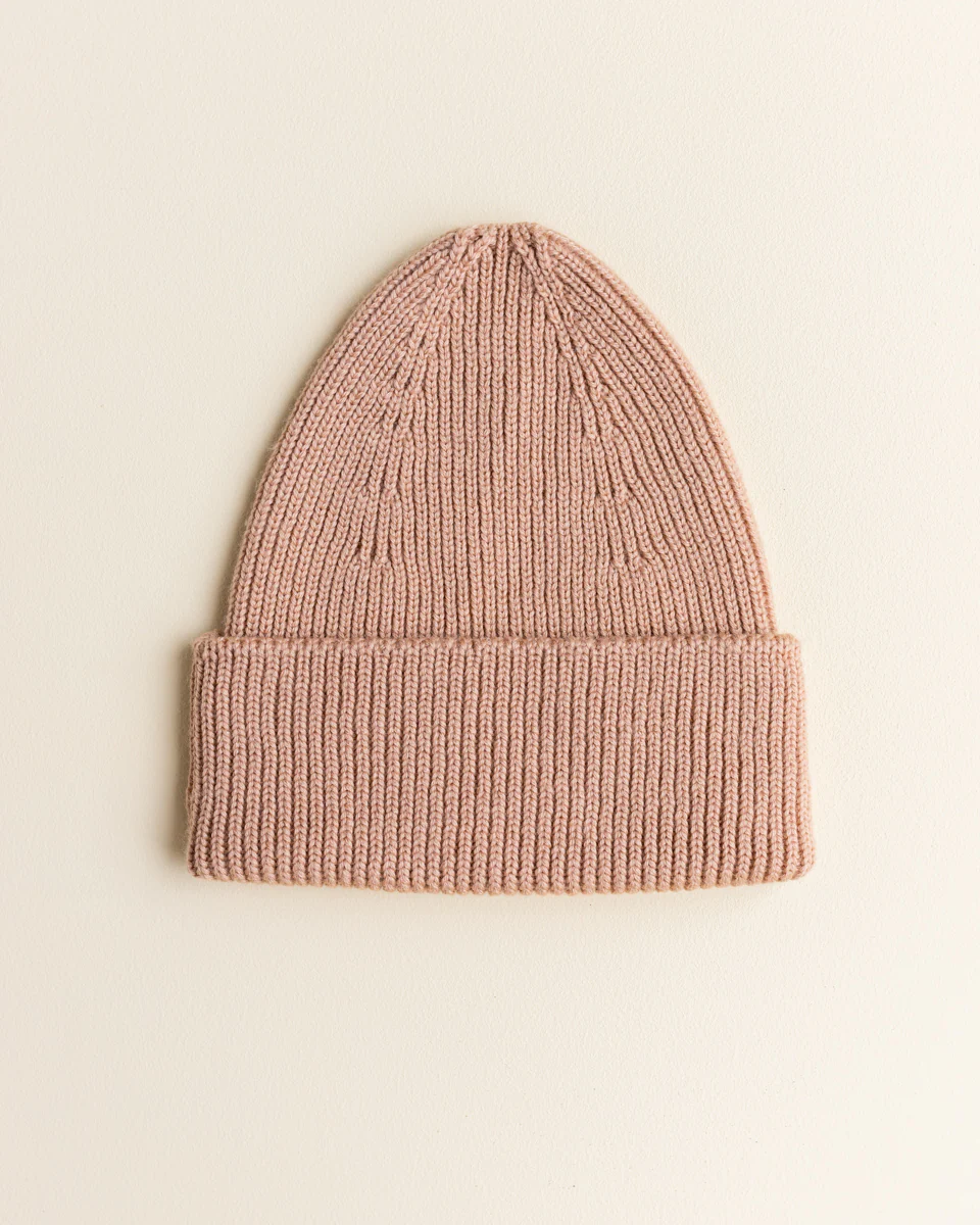 Hvid - Muts Fonzie Small | Rose