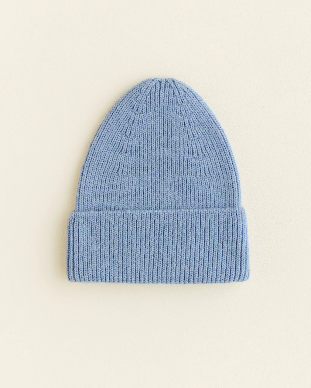 Hvid - Muts Fonzie Medium | Light Blue