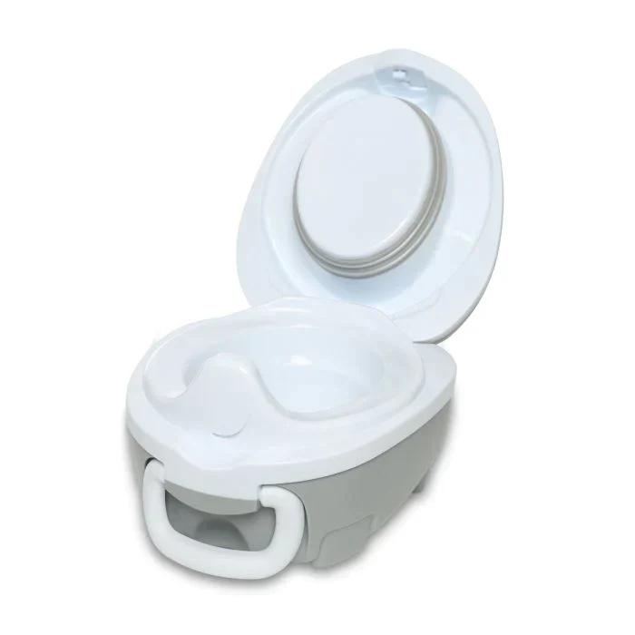 My Carry Potty - Pastel Grijs | Draagbaar & Lekvrij Zindelijkheidstraining Potje - Image 2