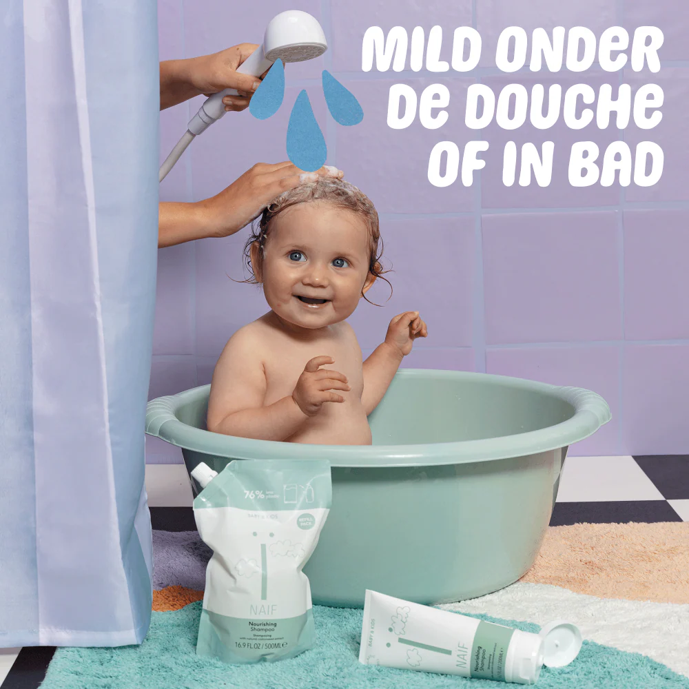 Naïf - Navulling Milde Shampoo | 500ml - Image 3