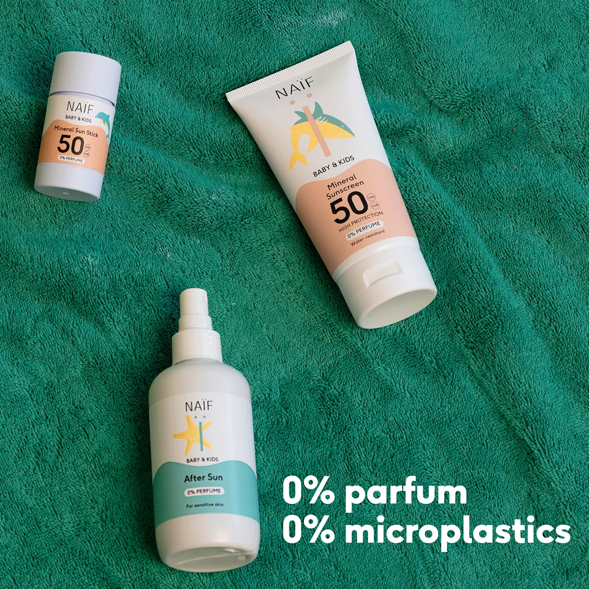 Naïf - Minerale Zonnebrandspray SPF50 Parfumvrij | 100ml - Image 4