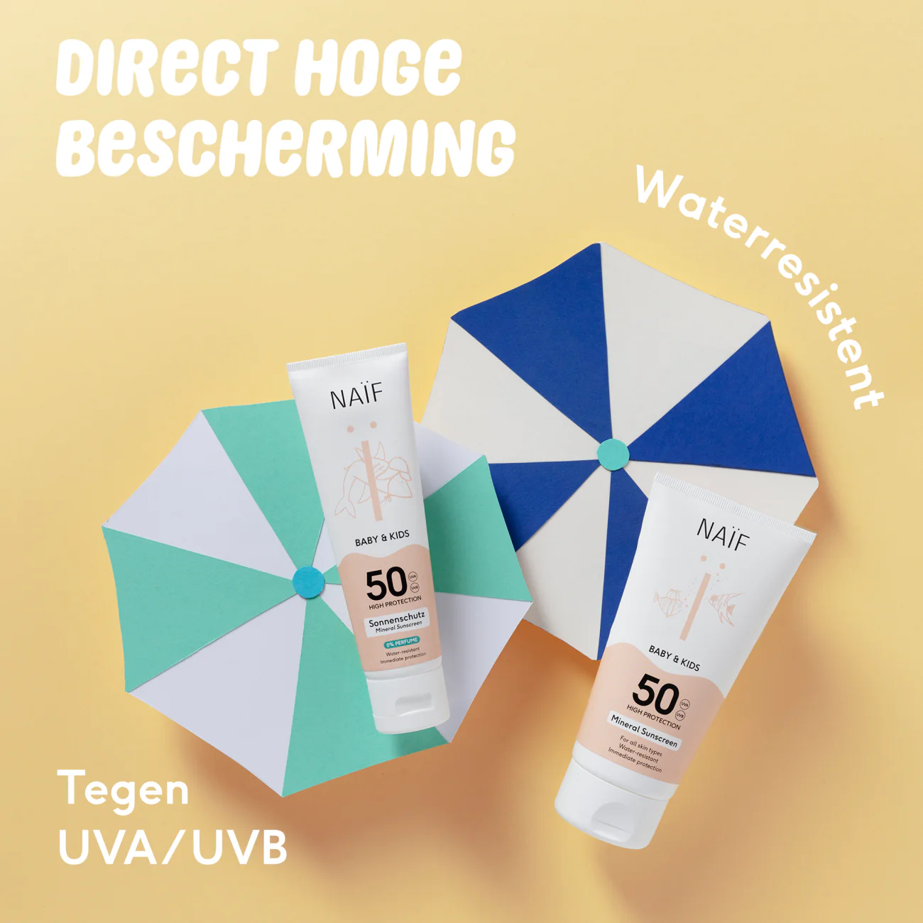 Naïf - Zonnecrème Kids SPF50 | 30ml - Image 2