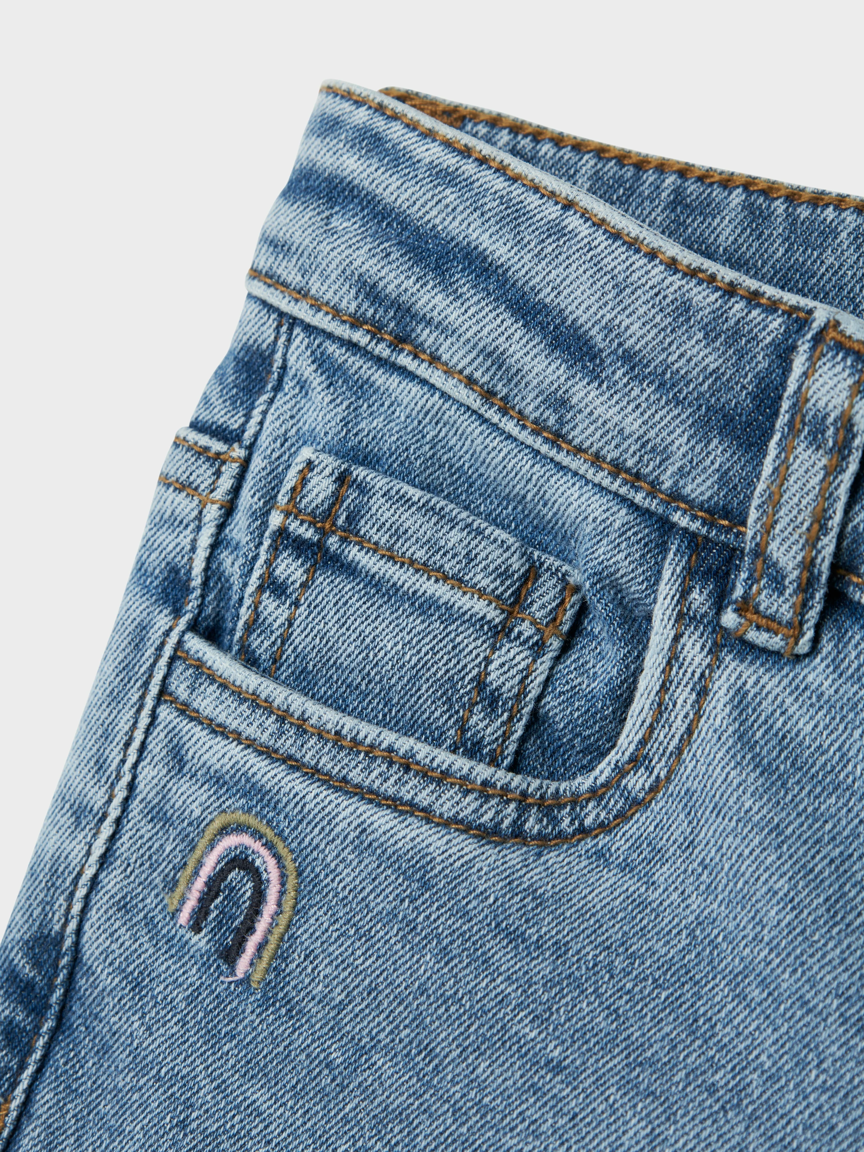 Name It - Jeans Broek Bella Mom | Denim Blue - Image 4
