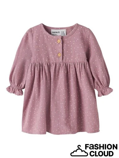 Name It - Short Dress Lalou Lilas