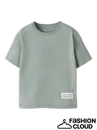 Name It - T-shirt Leonardo Green Milieu