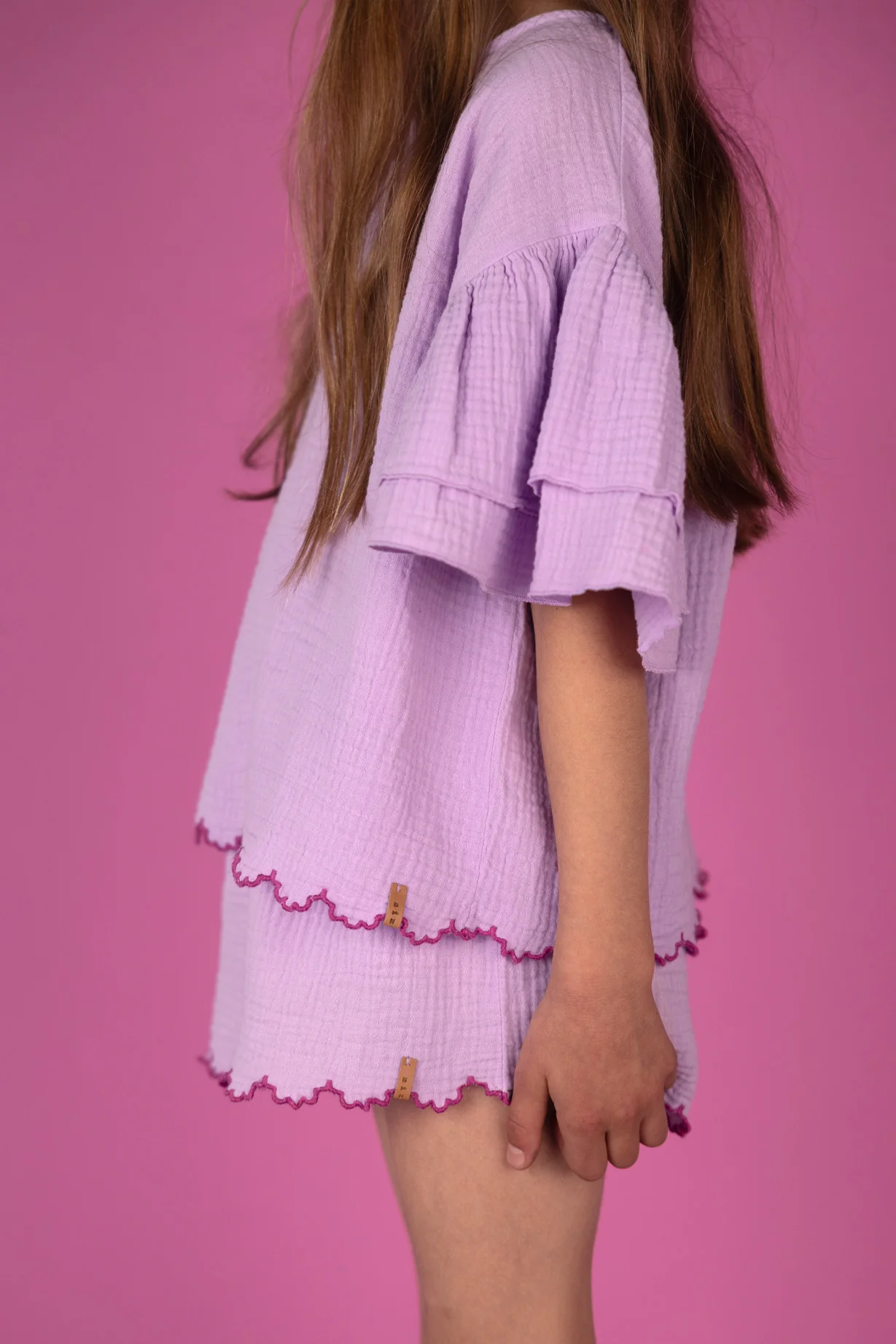 Nixnut - T-Shirt Wave | Lavender - Image 2