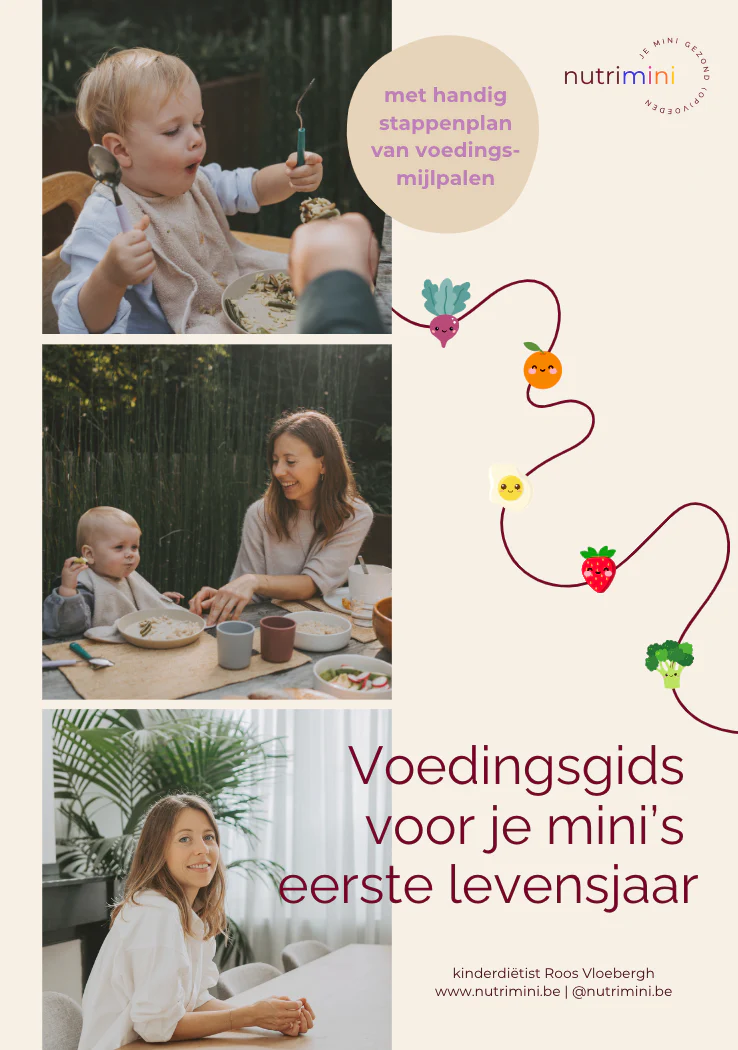 Nutrimini - Voedingsgids Baby 0 tot 1 jaar | Complete Handleiding