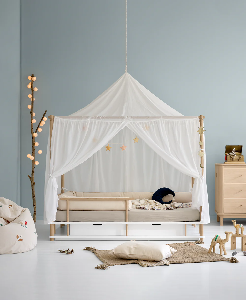 Oliver Furniture - Bed Snake Camp | Natural Canvas - Image 3