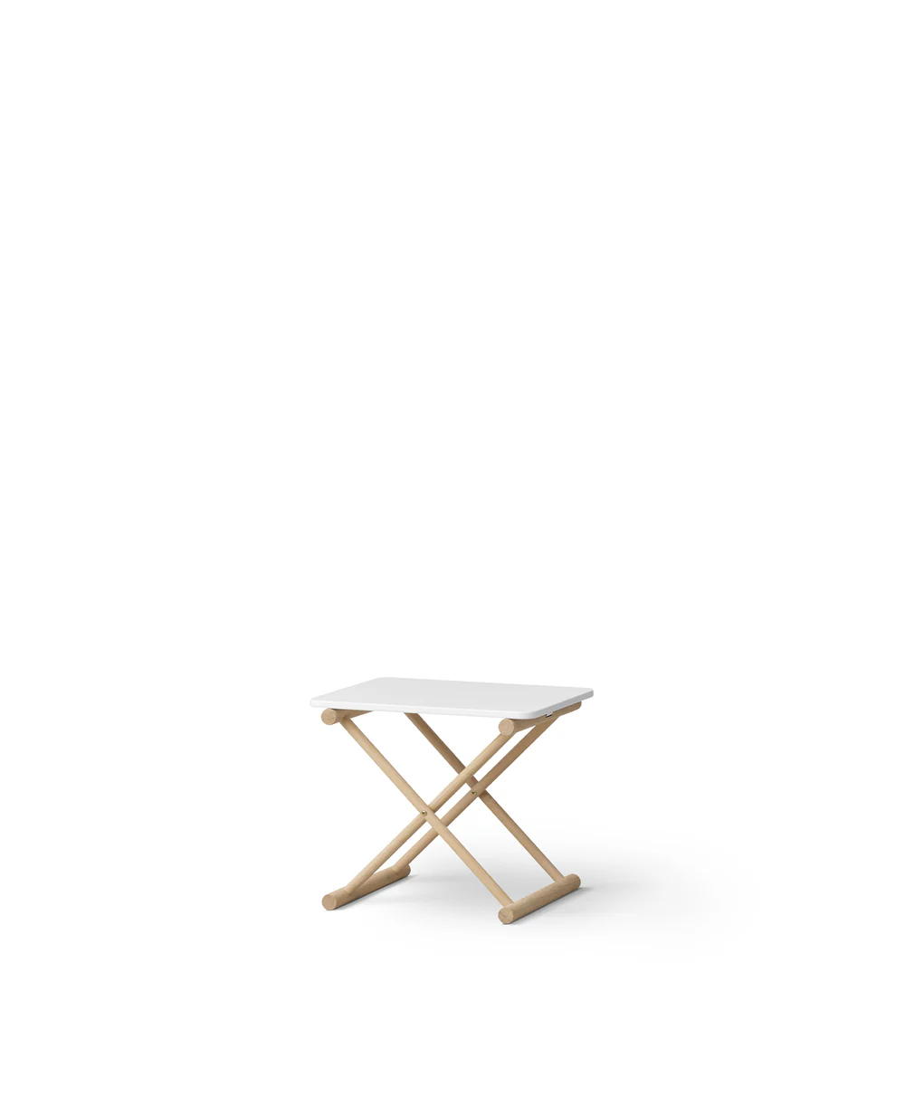 Oliver Furniture - Camp Low Tafel | White/Oak - Image 2
