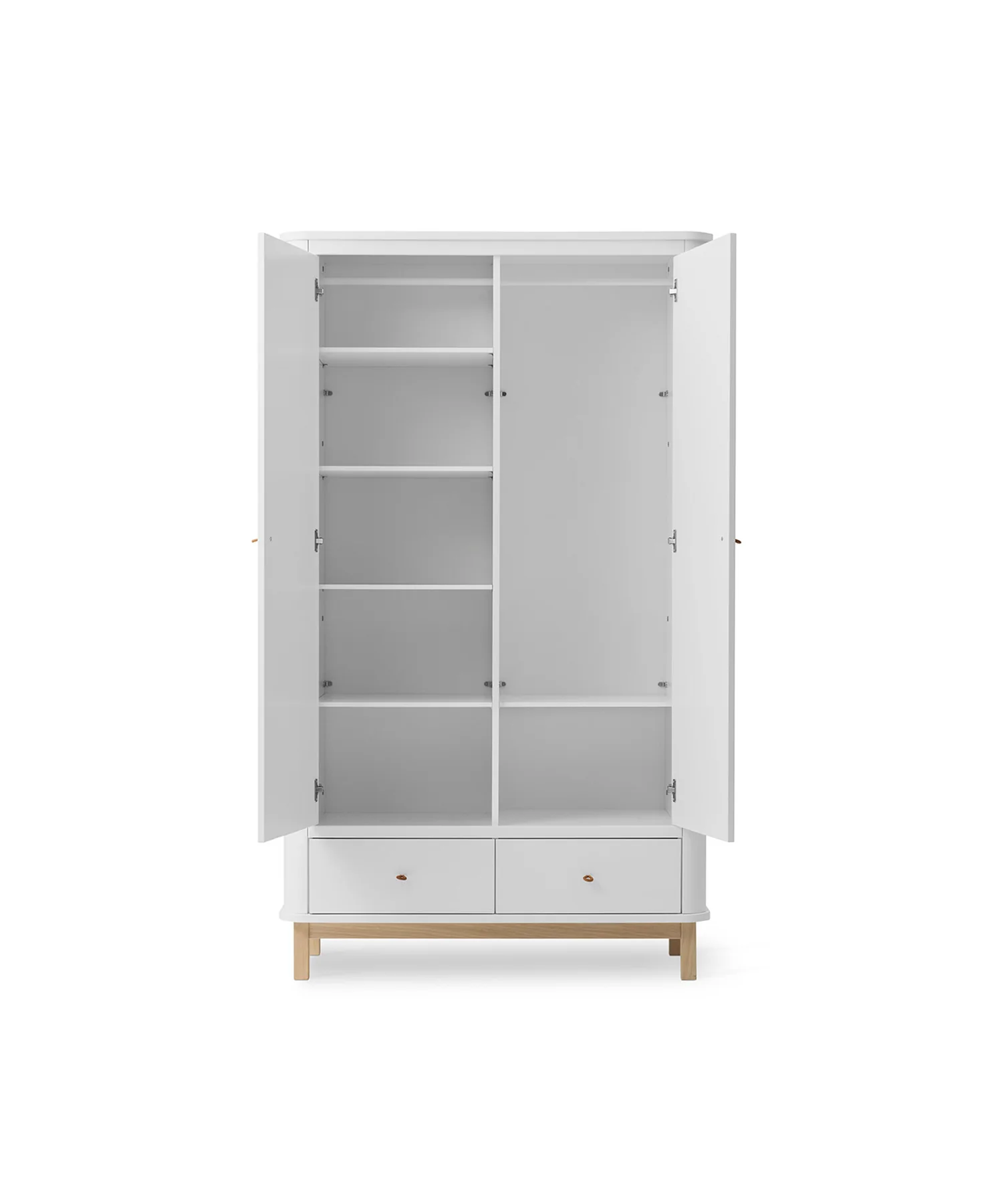 Oliver Furniture - Kast Wood 2 Deuren | White / Oak - Image 4