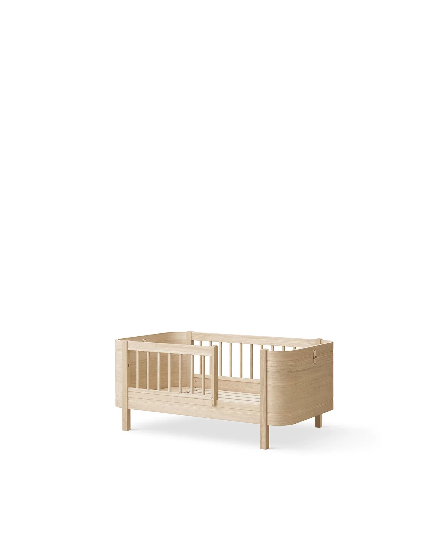 Oliver Furniture Mini+ Wood Special Oak Bed met Conversieset | Van Baby tot Junior - Image 4