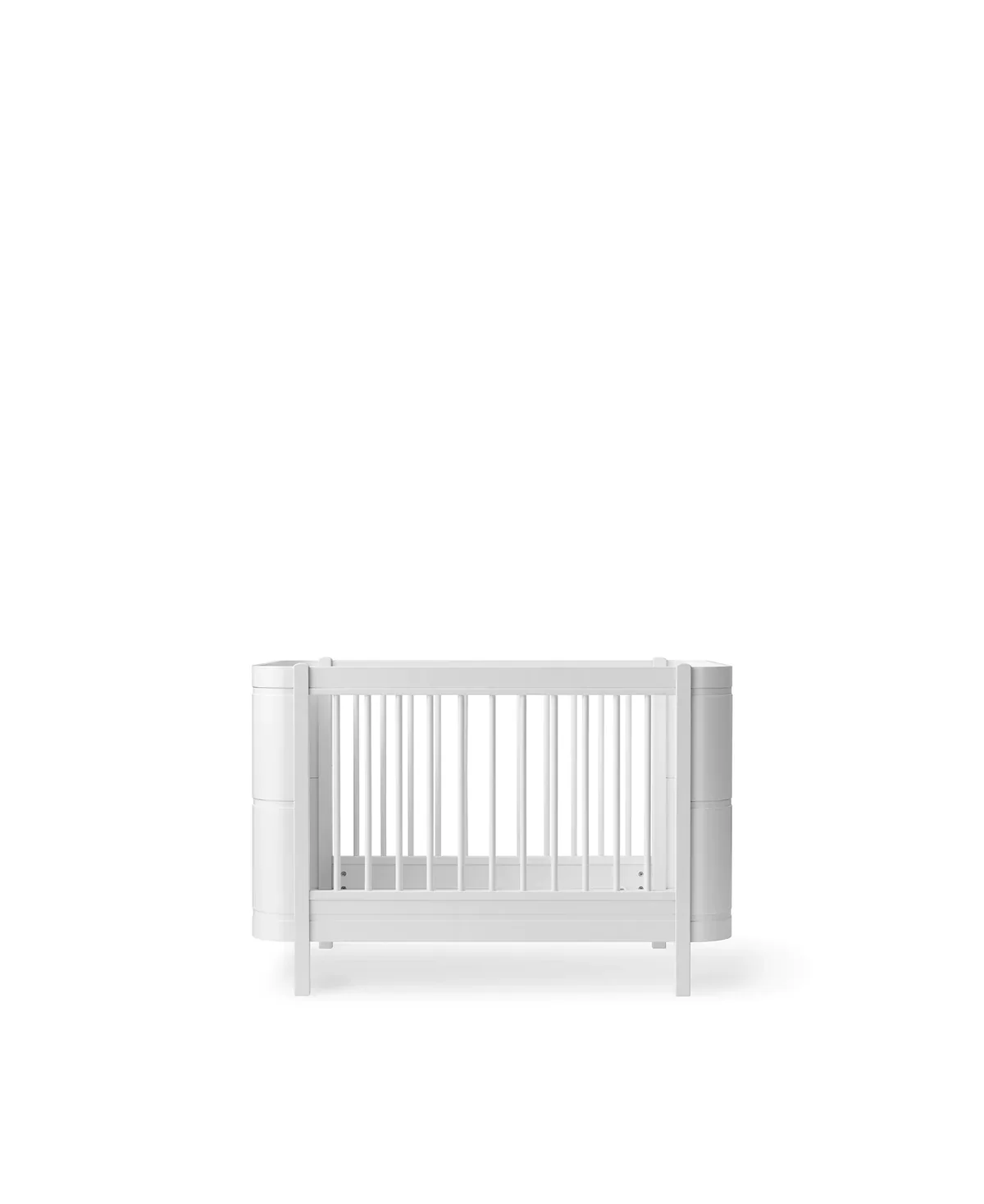 Oliver Furniture Mini+ Wood White Bed met Conversieset | Van Baby tot Junior