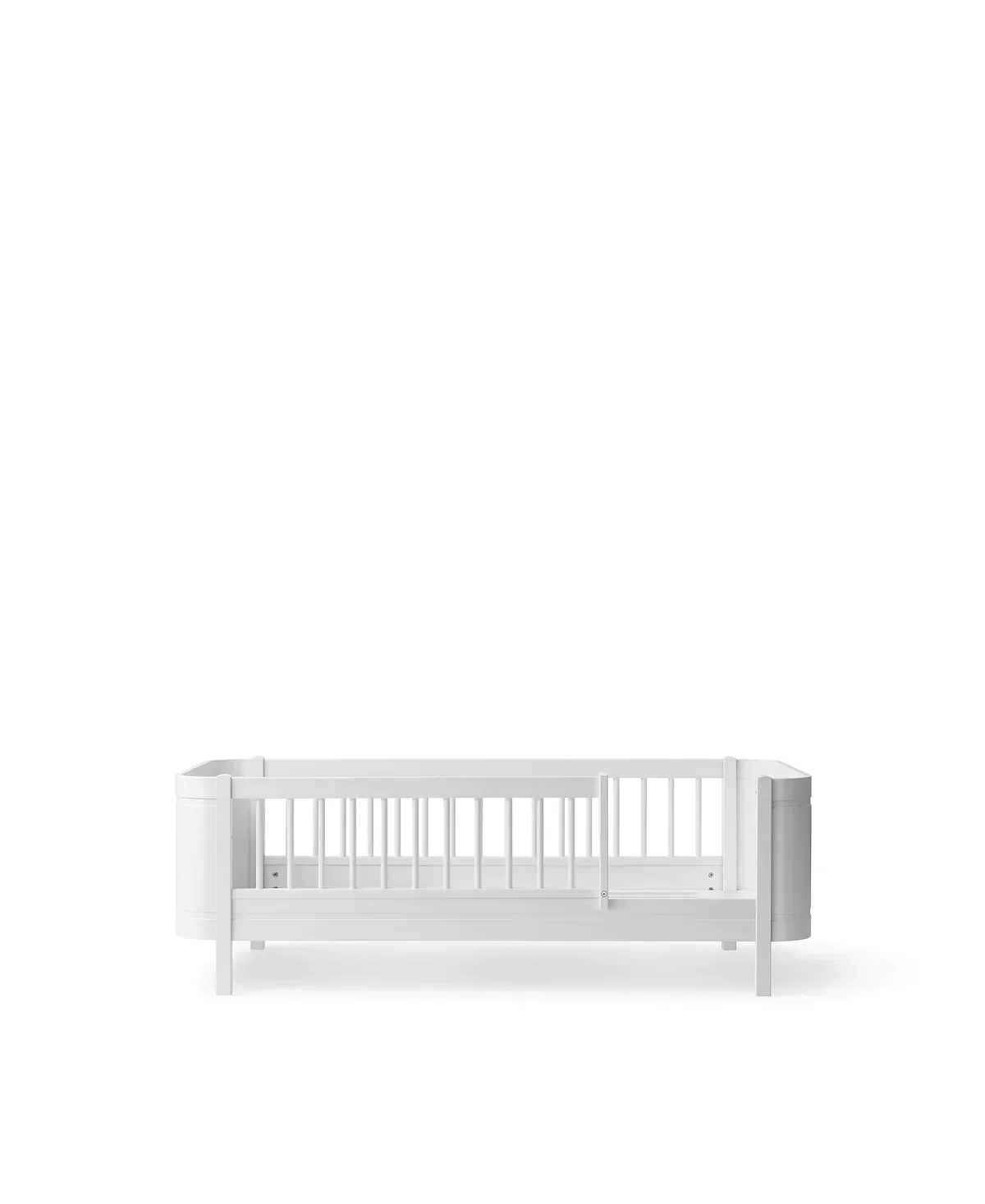Oliver Furniture Mini+ Wood White Bed met Conversieset | Van Baby tot Junior - Image 5