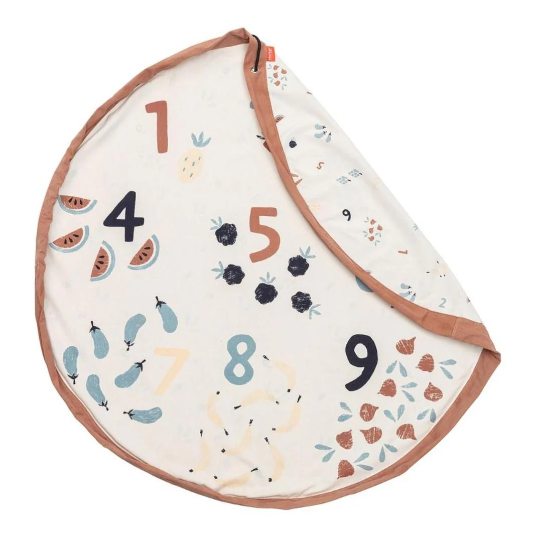 Play & Go - Noomad Opbergzak / Speeldeken | Veggie Numbers - Image 3