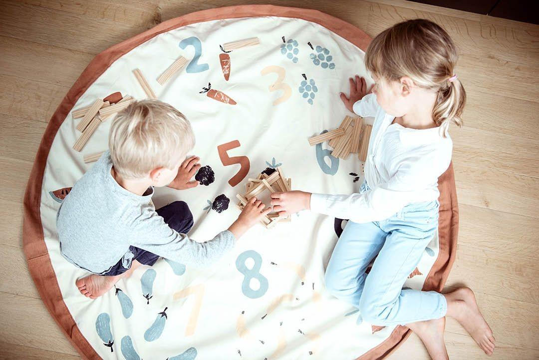 Play & Go - Noomad Opbergzak / Speeldeken | Veggie Numbers - Image 7