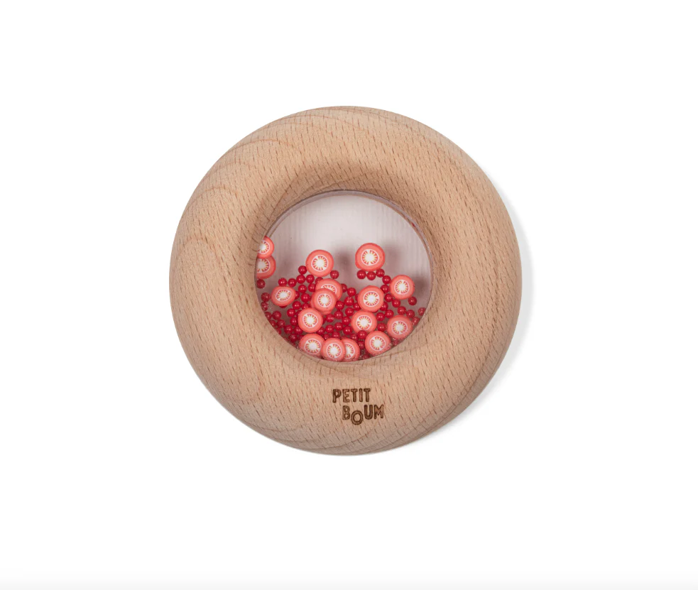 Petit Boum - Sensorische Donut | Tomaten