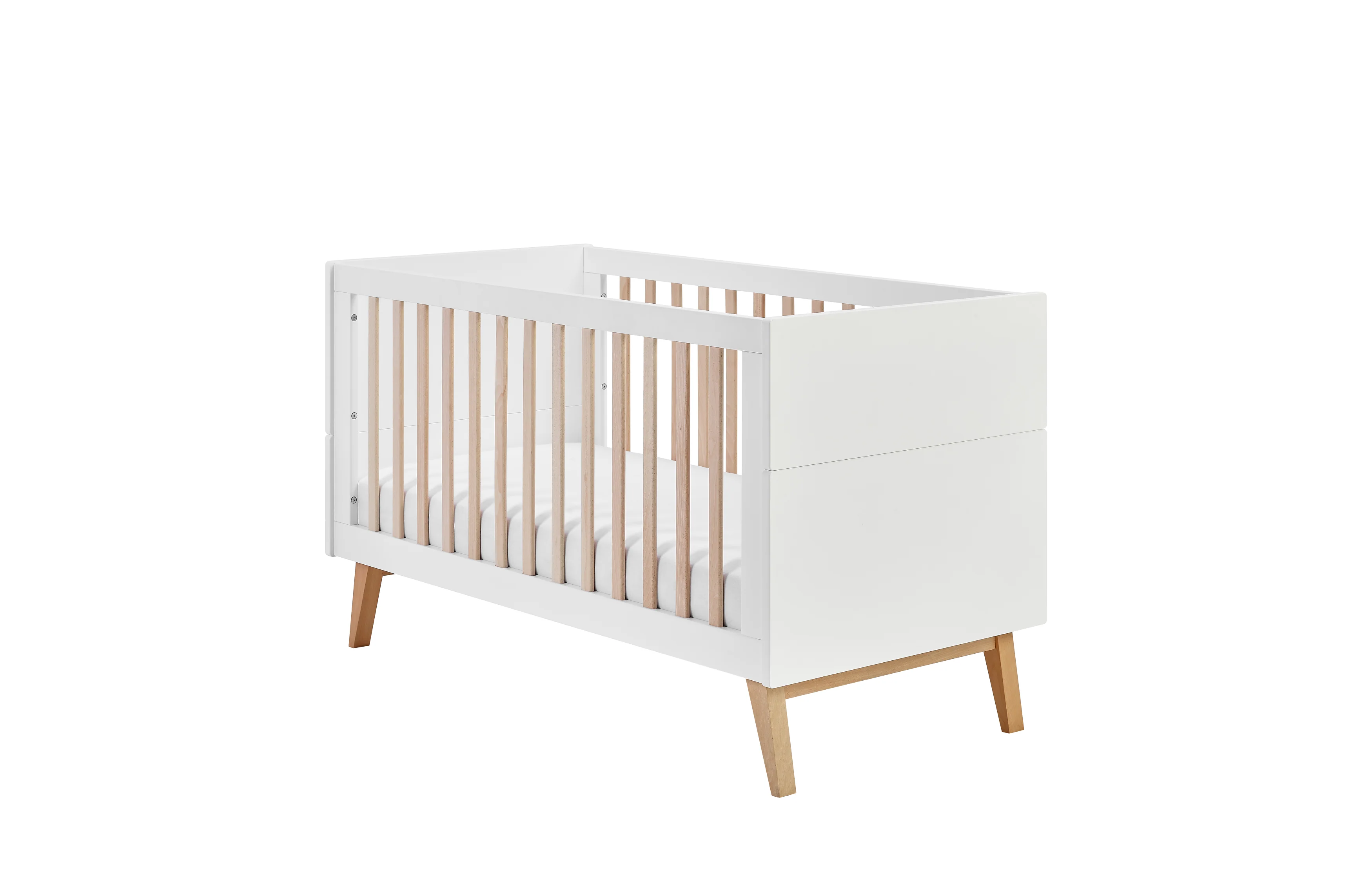 Pinio - Bed 70 x 140 cm Swing | White