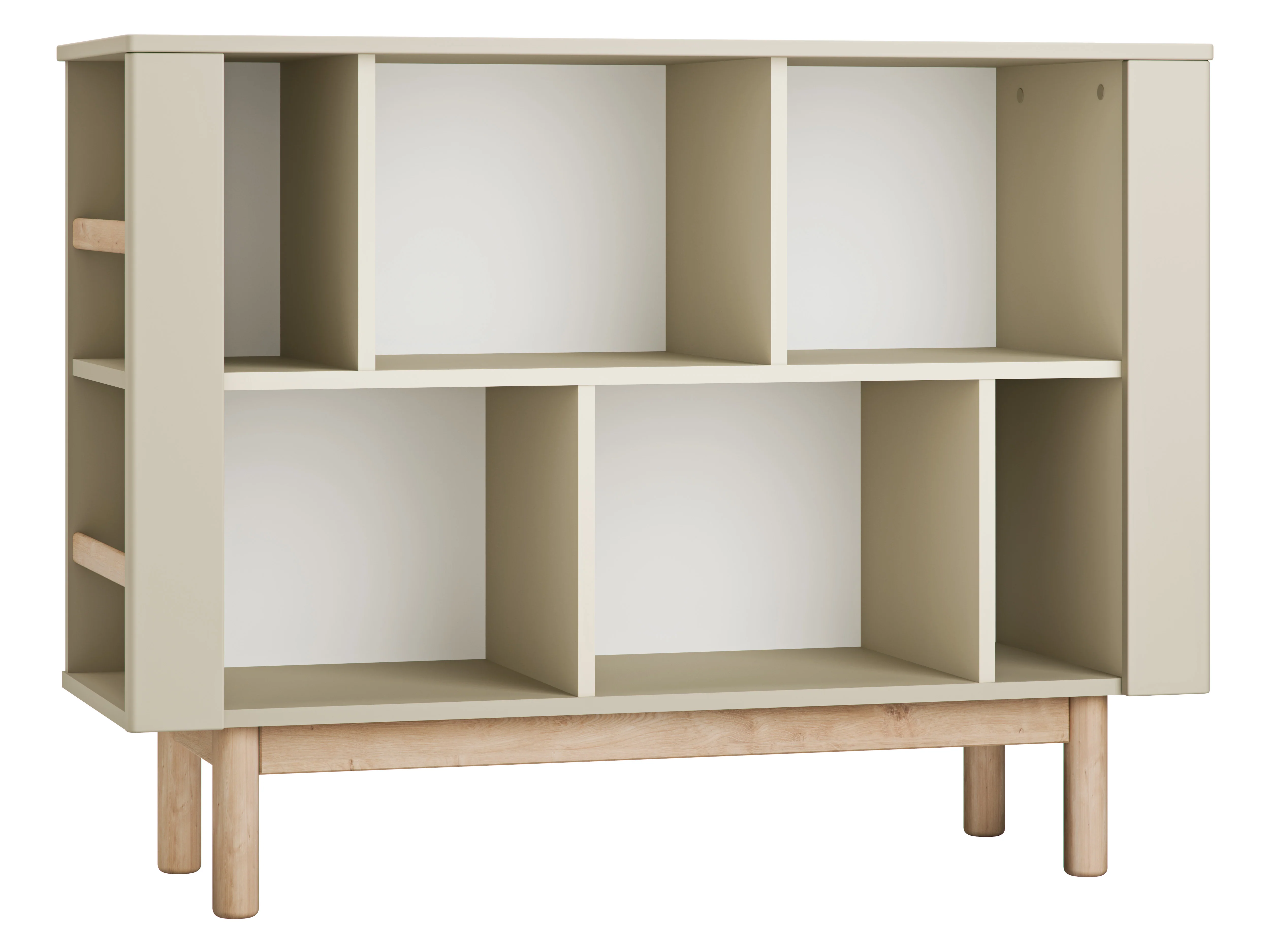 Pinio - Boekenkast Miloo Low | Champagne