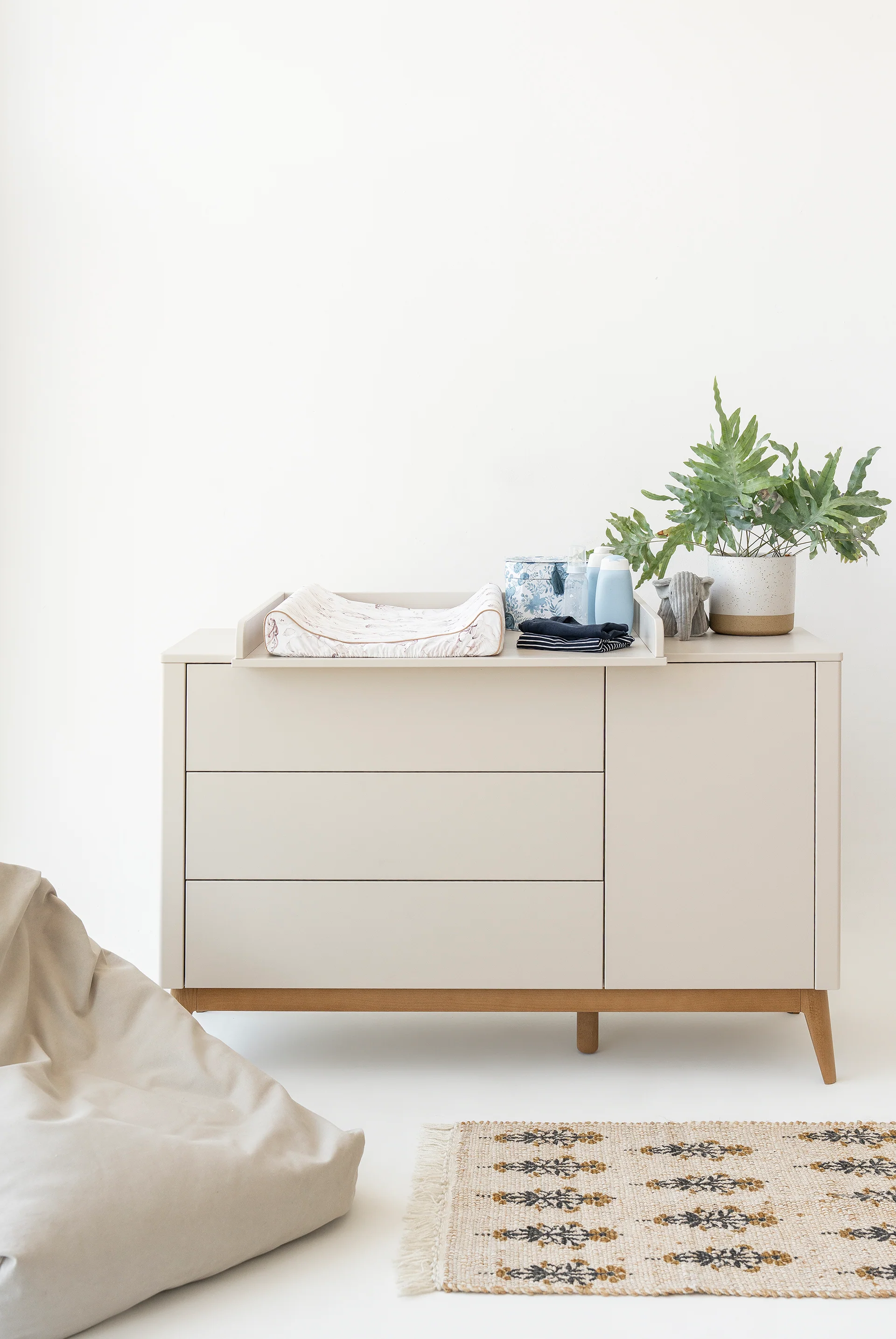Pinio - Commode Seth 3 Laden + 1 Deur Champagne - Image 7