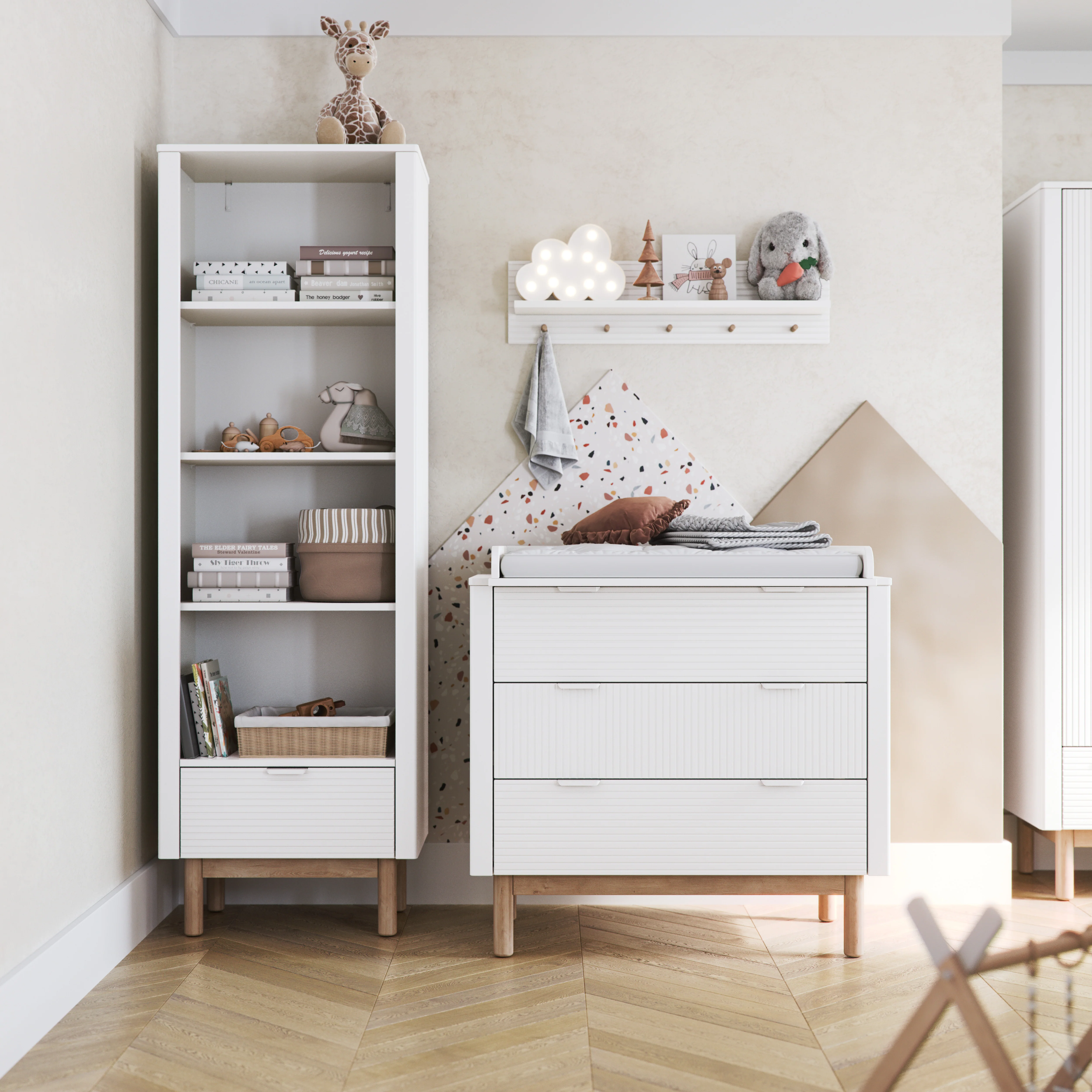 Pinio - Opzetstuk Commode Miloo / Seth / Swing | White - Image 3