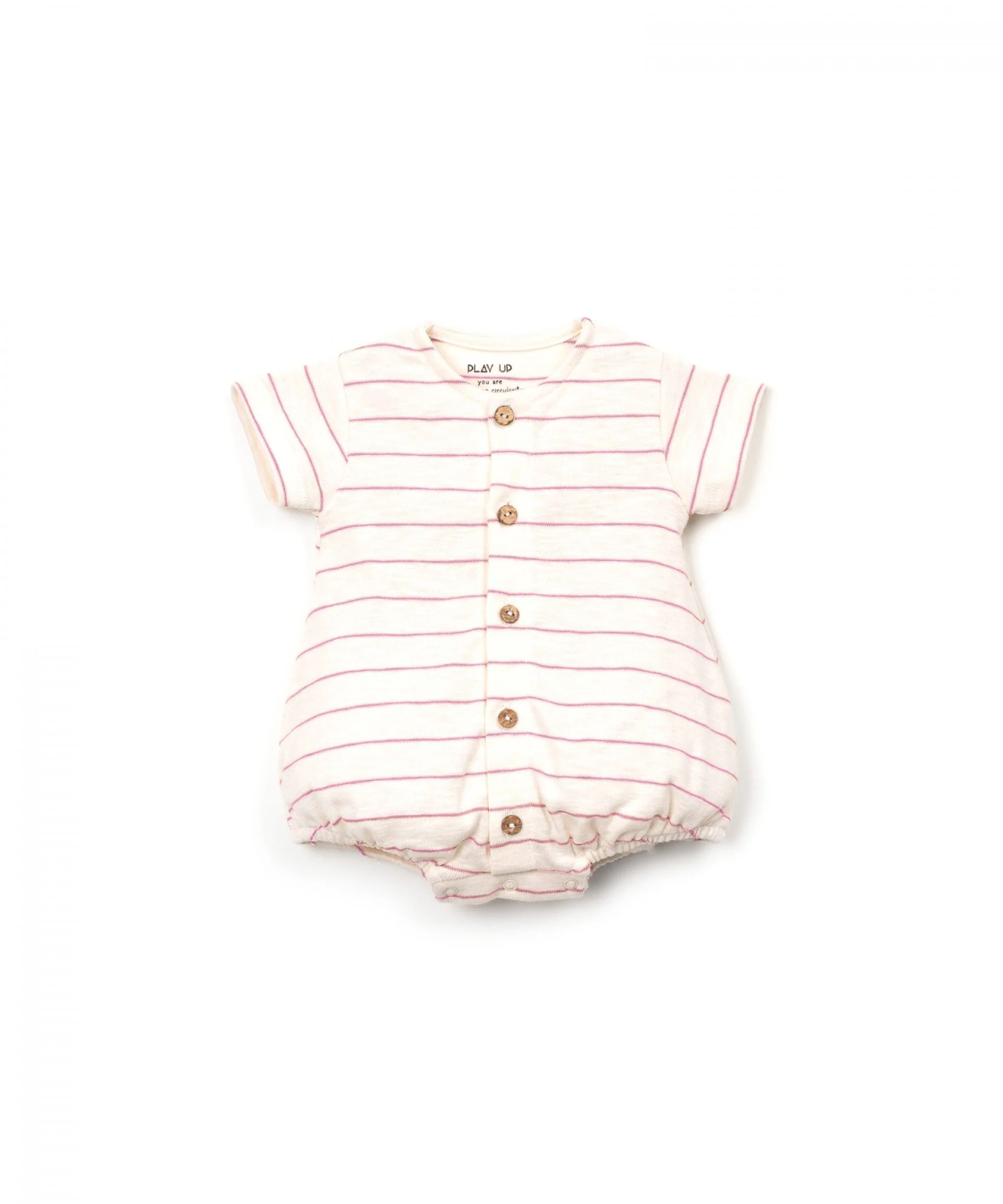 Play Up - T-Shirt Body Striped Rib Flamé | Sculpture