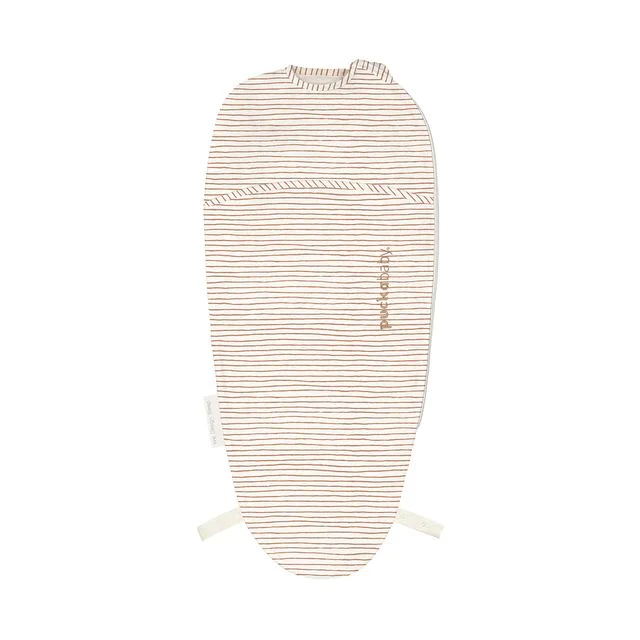 Puckababy - Inbakerslaapzak The Original Piep Cotton Hazel Stripes mt 0-3m