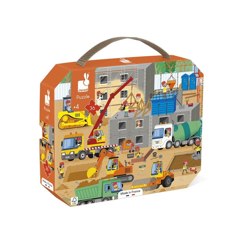 Puzzel Construction Site (36stuks)