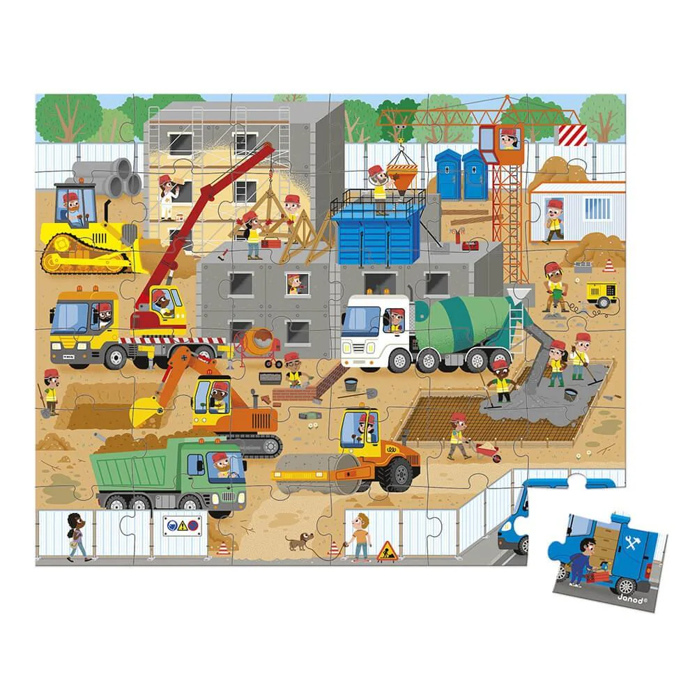 Puzzel Construction Site (36stuks) - Image 2
