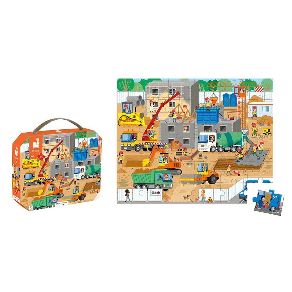 Puzzel Construction Site (36stuks) - Image 3