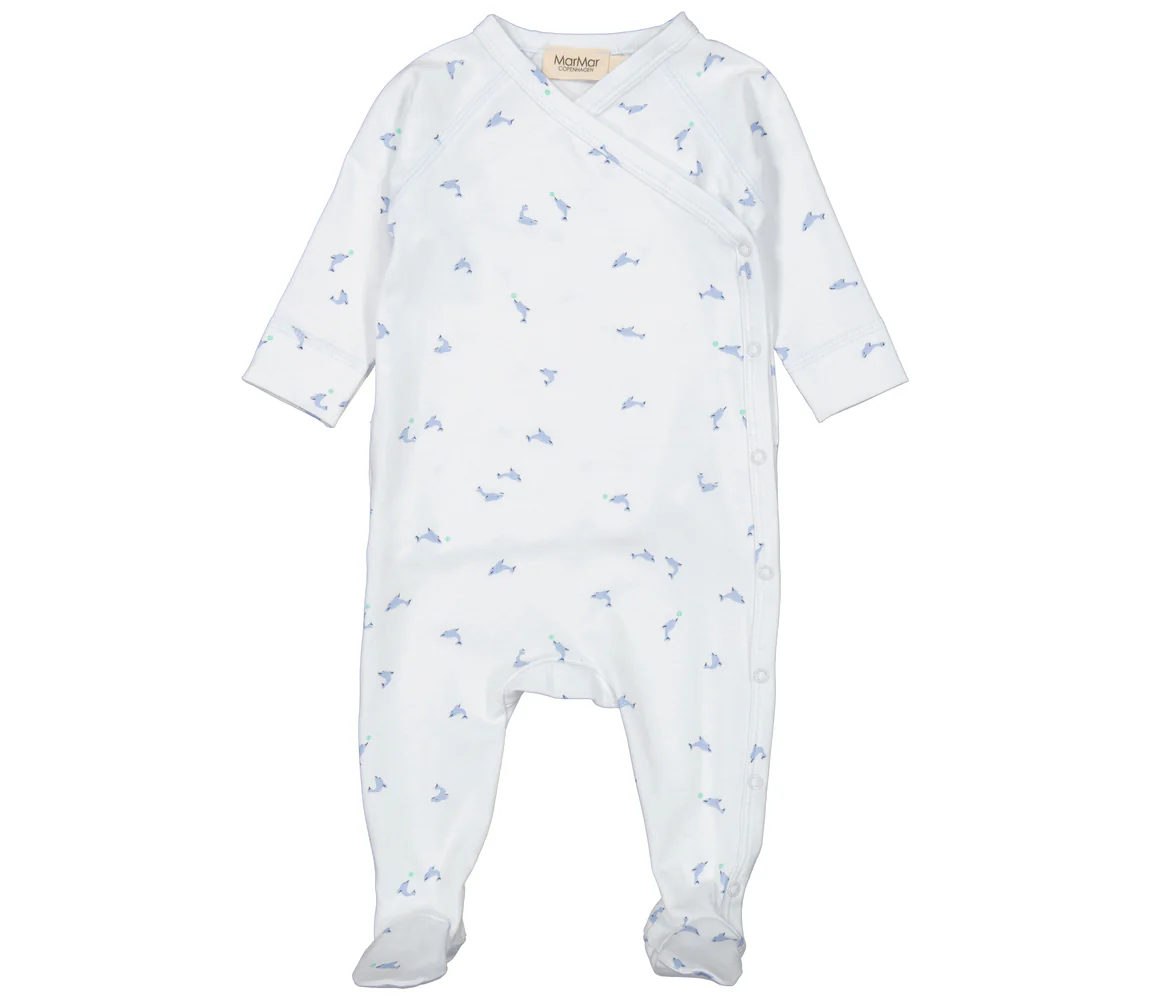 Pyjama Met Voetjes Rubello Smooth Dolphin