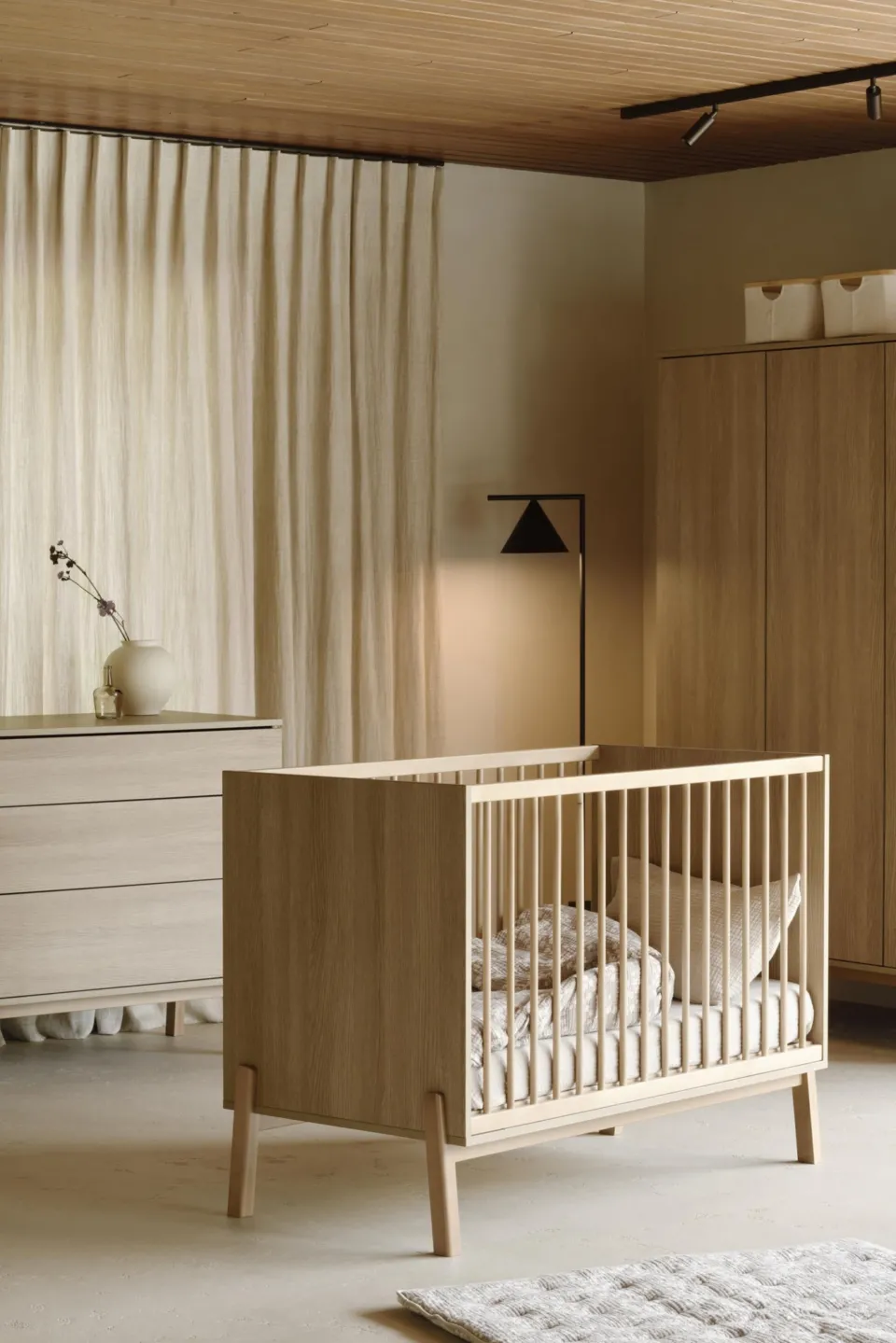 Quax Ashi Bed - 60x120 cm | Honey Ash - Image 3