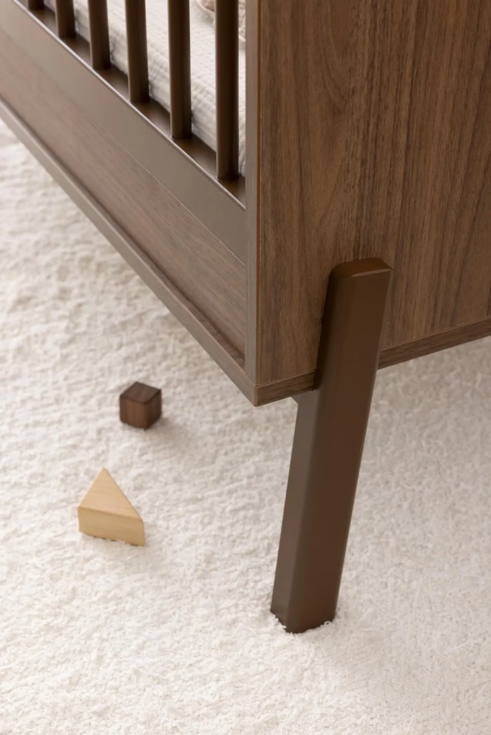 Quax Ashi Bed - 70x140 cm | Chestnut - Image 3