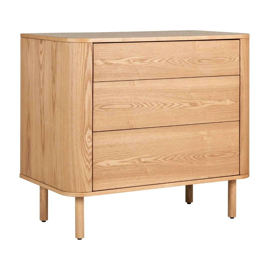 Quax - Commode Yume Met 3 Laden | Natural Ash - Image 2