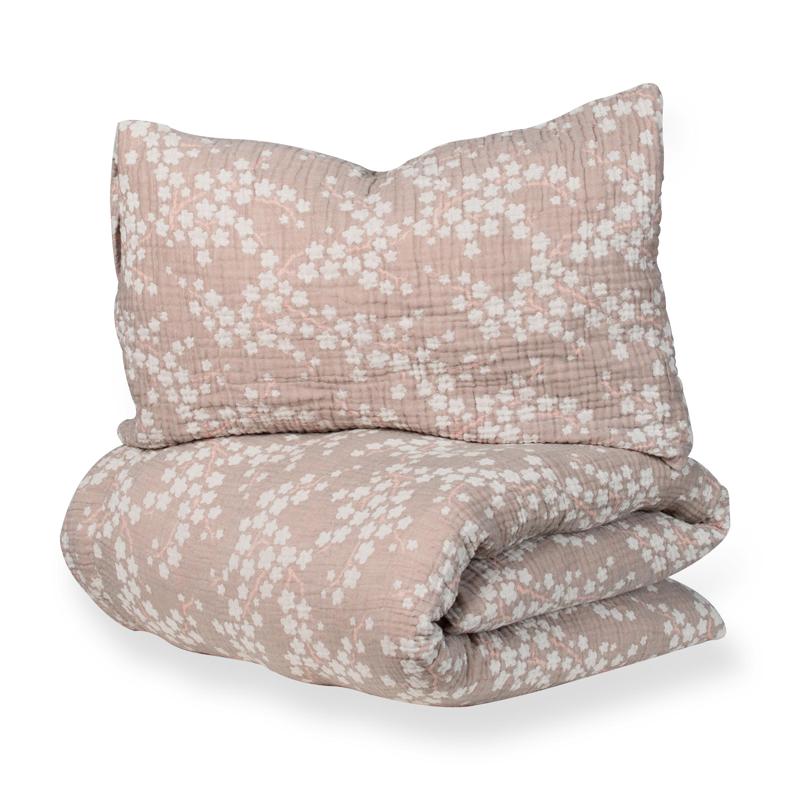 Donsovertrek Bed 70 x 140 cm Natural Blossom