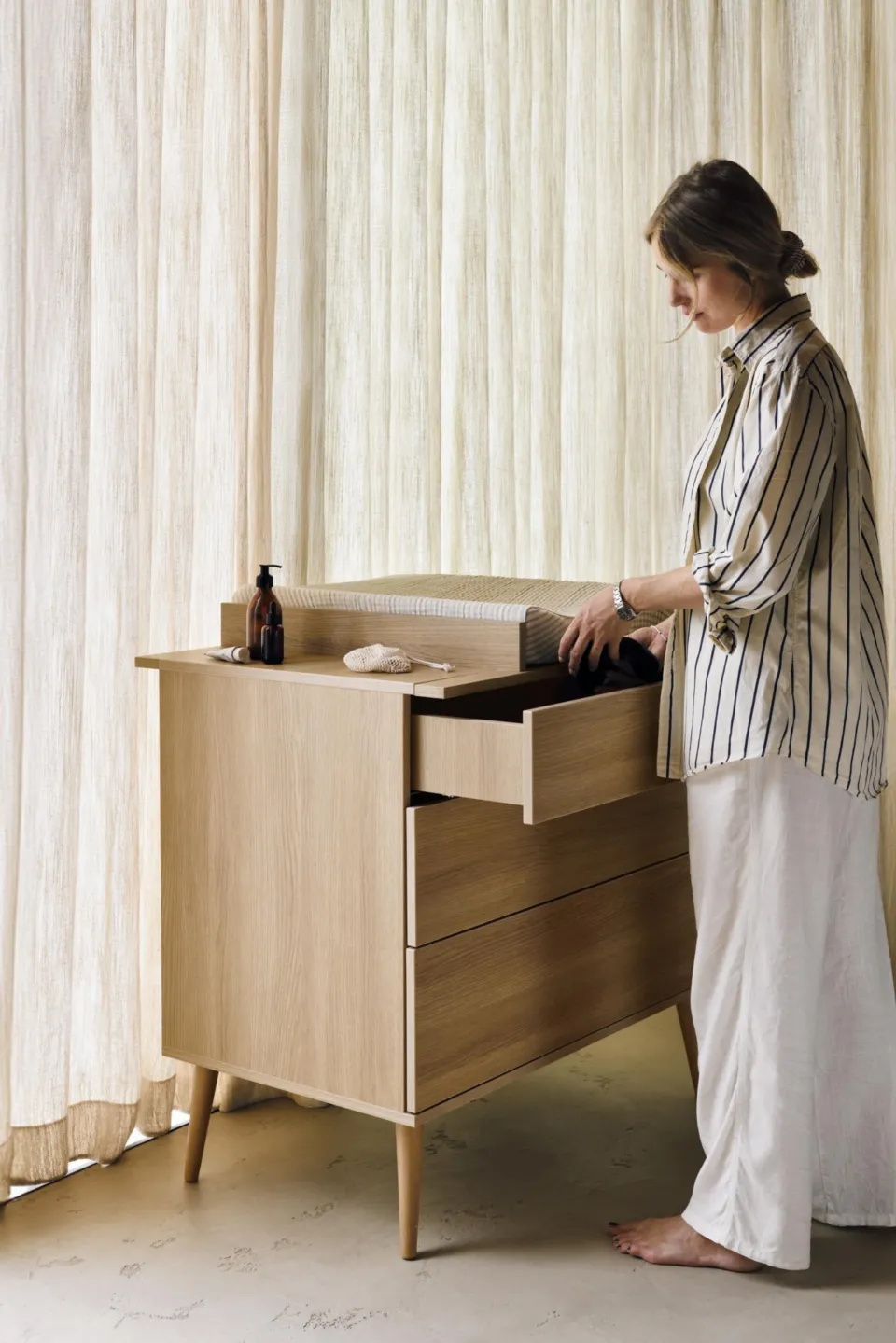 Quax - Extensie voor Flow Commode Honey Ash | Luiertafel Conversie - Image 4