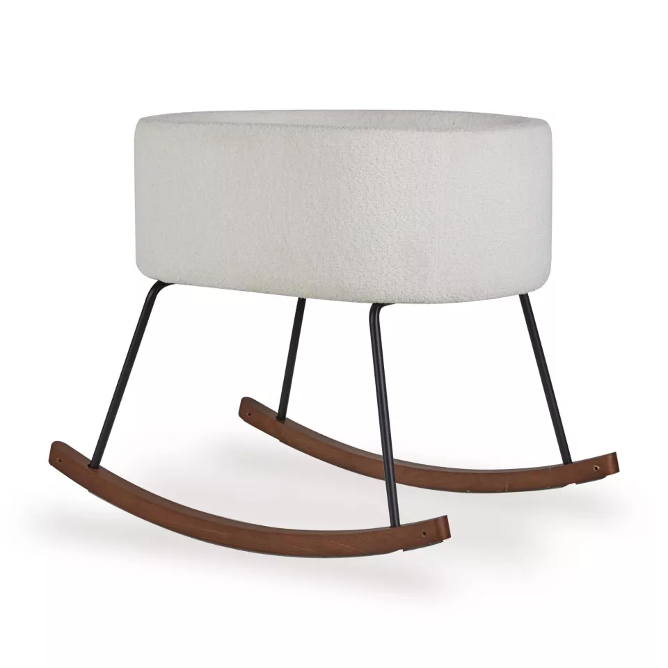 Quax - Rocking Wieg De Luxe Boucle Cream | Luxueus & Comfortabel - Image 3