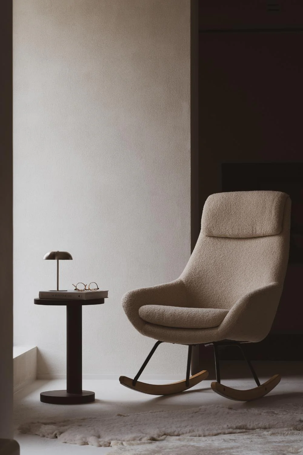 Quax Schommelstoel Rocking Chair Nordic Sheep Beige - Image 5