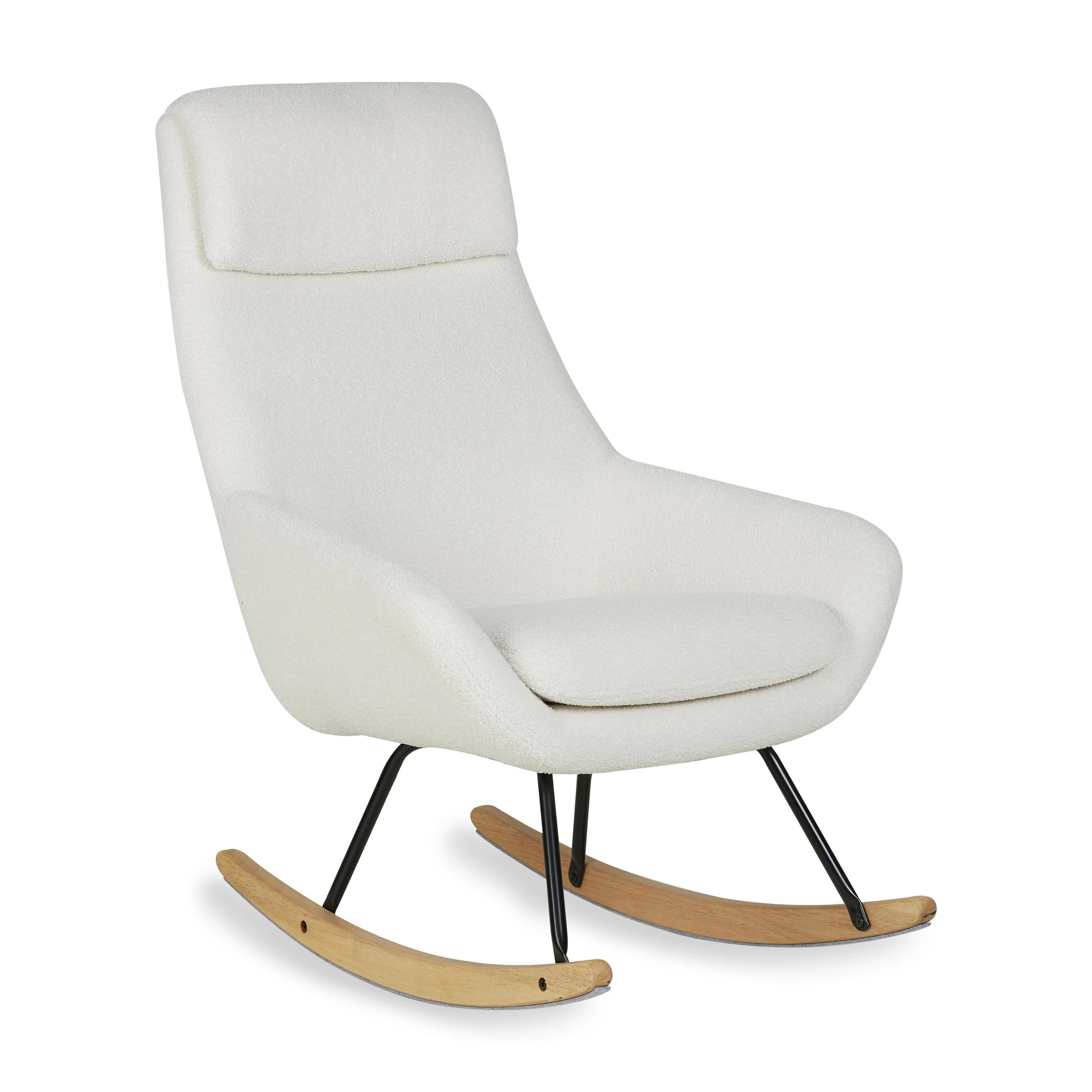 Quax Schommelstoel Rocking Chair Nordic Sheep Cream