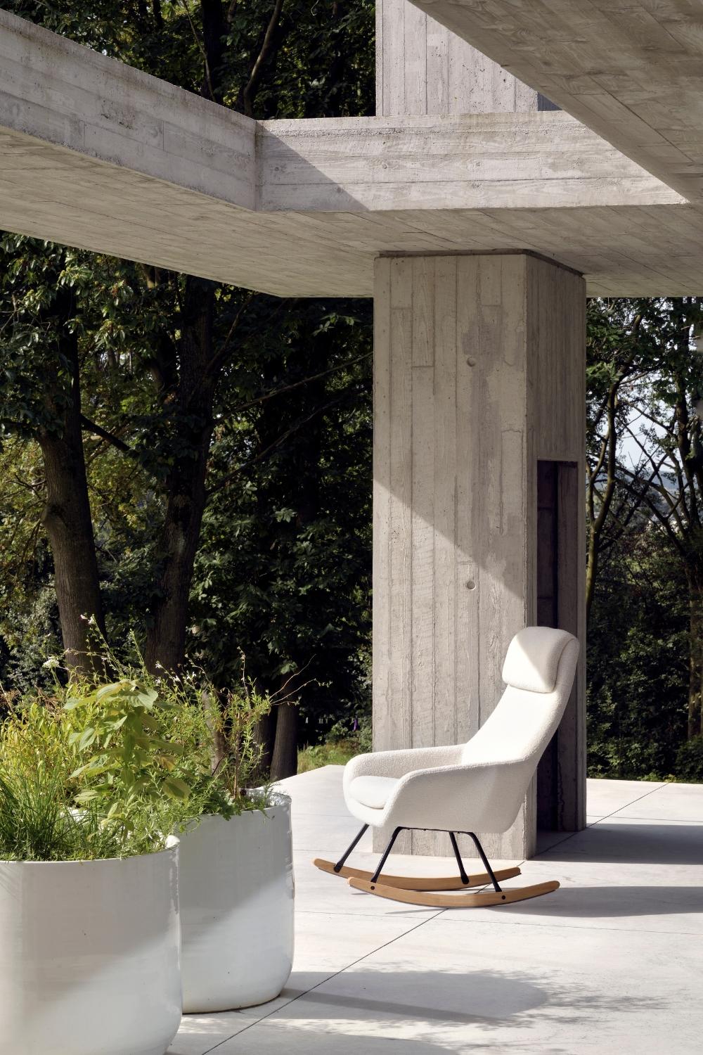Quax Schommelstoel Rocking Chair Nordic Sheep Cream - Image 6