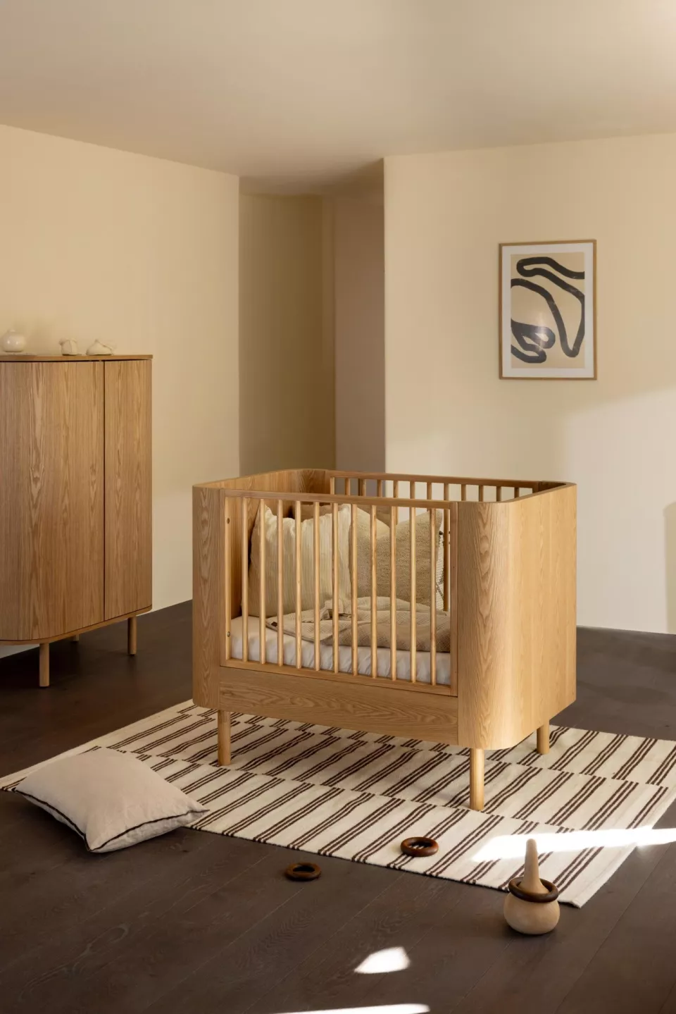 Quax - Yume Bed 70 x 110 cm | Natural Ash - Image 3