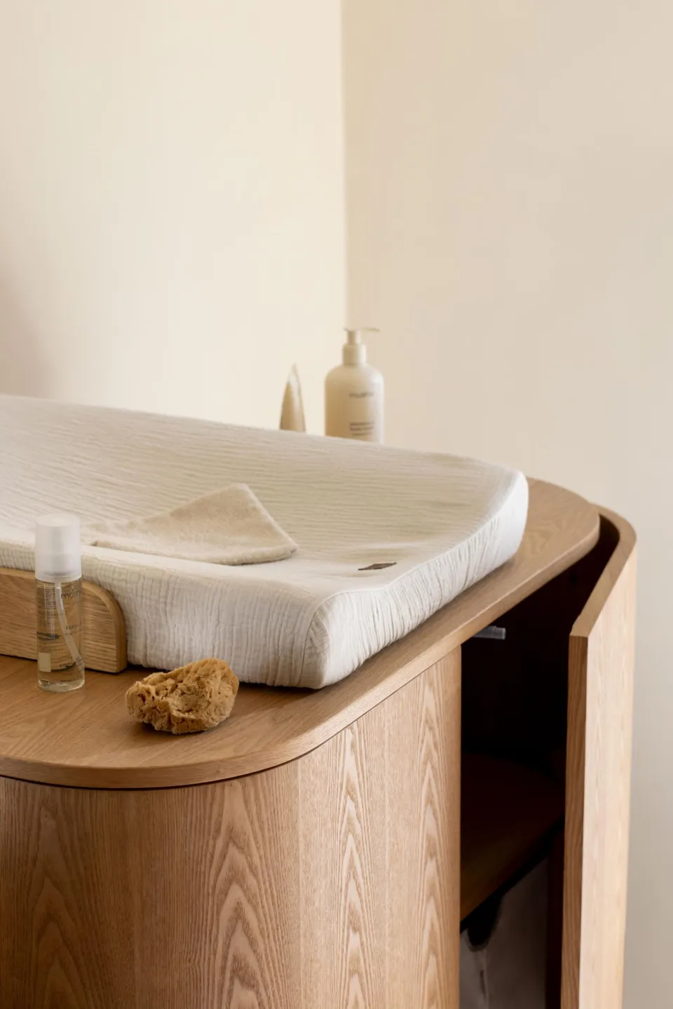 Quax - Yume Commode Extensie Natural Ash | Veilige en Stijlvolle Luiertafel - Image 4