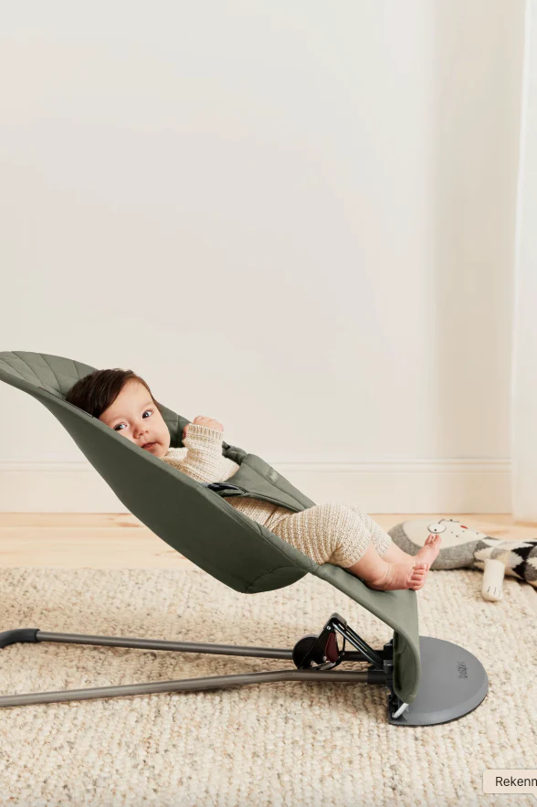 BabyBjörn - Relax Bliss Woven Quilt | Donkergroen - Image 5