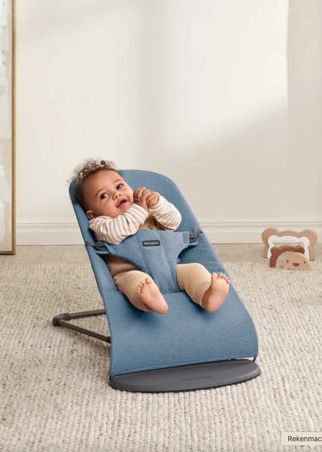 BabyBjörn - Relax Bliss Woven Melange | Jeans Blauw - Image 6