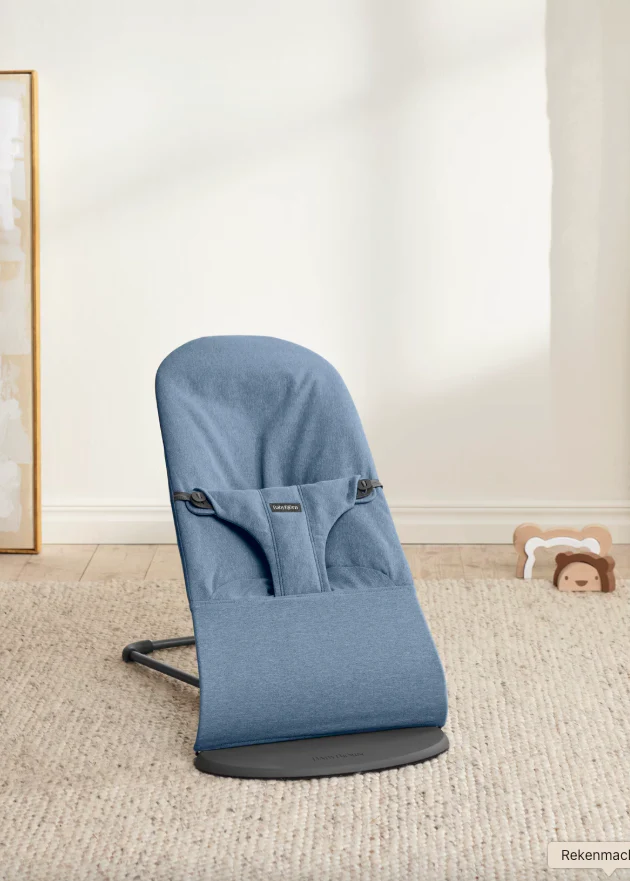 BabyBjörn - Relax Bliss Woven Melange | Jeans Blauw - Image 8