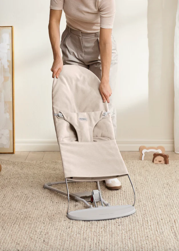 BabyBjörn - Relax Bliss Woven Melange | Lichtbeige - Image 7