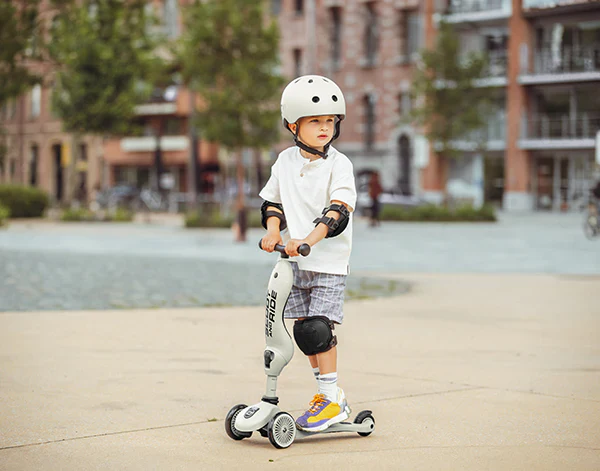 Scoot & Ride - Knie- en elleboogbeschermers XXS | Steel - Image 3